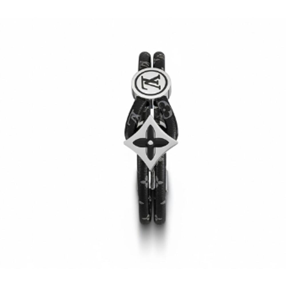 Louis Vuitton Catch It Black Monogram LV Heritage Bracelet (LVXX016) - Picture 2 of 8